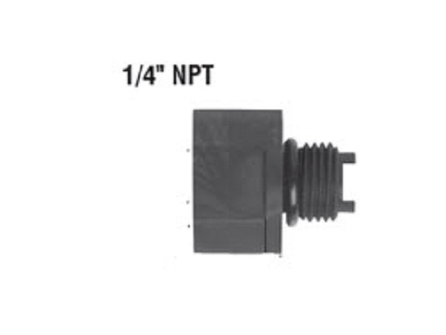 123029 Gems 123029 FS-4 Series 1/4" NPT Port Adapter
