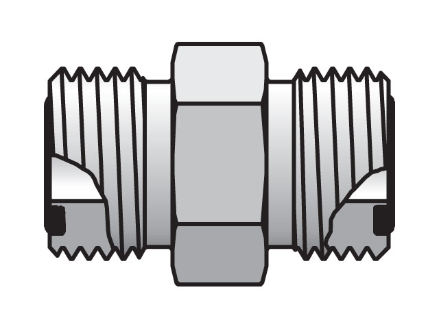 6 HLO-S Seal-Lok ORFS Straight HLO