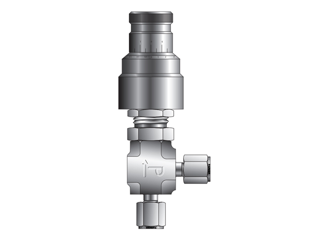 1A-H3A-V-SS-NS-HT Metering Valve - Angle - HR
