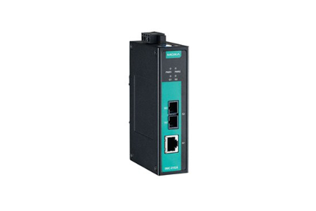 IMC-21GA-LX-SC Moxa IMC-21GA-LX-SC Industrial Gigabit Ethernet-to-fiber media converters