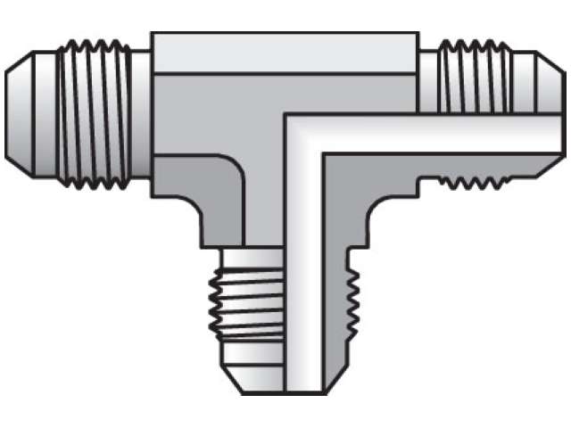 8 JTX-S Triple-Lok 37° Tee JTX