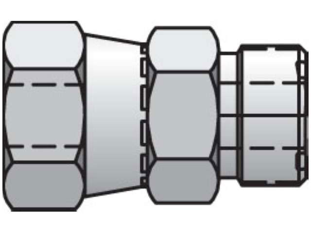 16-12 LHL6-S Seal-Lok ORFS Straight Swivel LOHL6