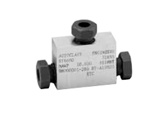 Autoclave Engineers Low Pressure Mini Series Tee Fitting