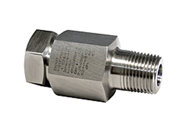 15M89N3 Autoclave Engineers Male / Female Adapter - National Pipe Thread (NPT)