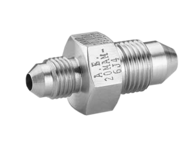 15MAP6J6 Parker Autoclave Engineers Male / Male JIC Adapter - National Pipe Thread (NPT) to JIC 15MAP6J6 Autoclave Engineers Male / Male JIC Adapter - National Pipe Thread (NPT) to JIC