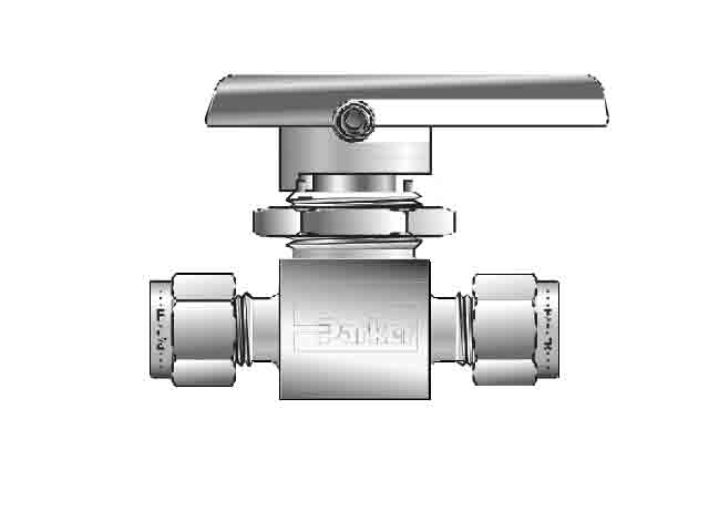 4F-MB6LPFA-BP Ball Valve - Two-way - Inline - MB