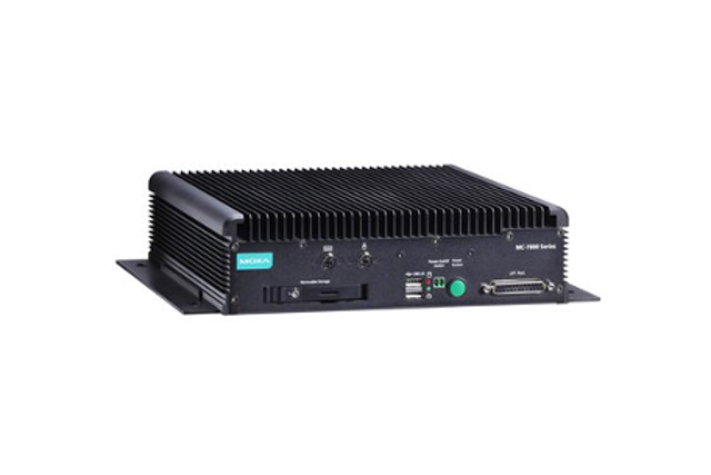 MC-7270-DC-CP-T-W7E Moxa MC-7270-DC-CP-T-W7E x86 fanless, wide temperature industrial computer