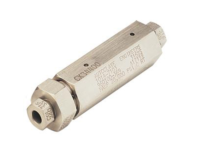 CXK1202 Autoclave Engineers Medium Pressure Ball Type Excess Flow Check Valve