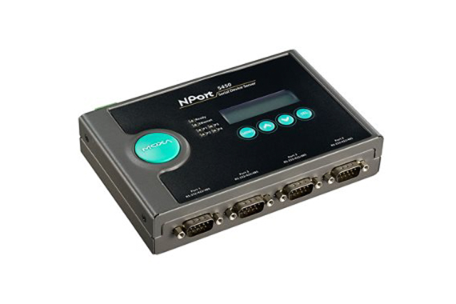 NPort 5450 Moxa NPort 5450 4-port RS-232/422/485 serial device servers