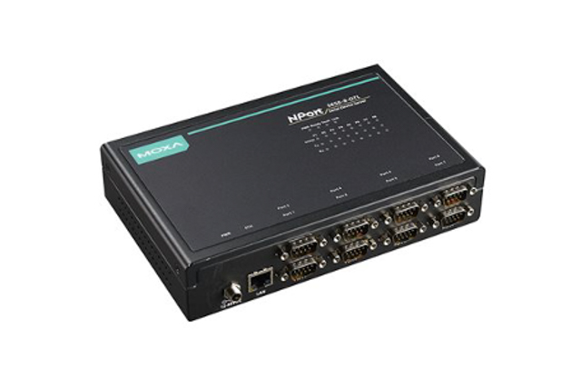 NPort 5650-8-DTL Moxa NPort 5650-8-DTL 8-port RS-232/422/485 serial device servers