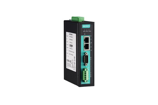 Moxa NPort IA5150AI-T 1, 2, and 4-port serial device servers for industrial automation