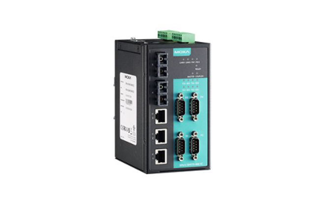 Moxa NPort S8455I-SS-SC-T Combo switch / serial device servers