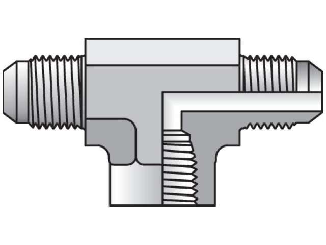 4 OTX-SS Triple-Lok 37° Tee OTX