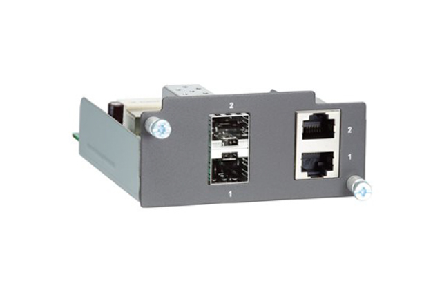 PM-7200-2GTXSFP Moxa PM-7200-2GTXSFP Gigabit and Fast Ethernet modules for PT Series rackmount Ethernet switches