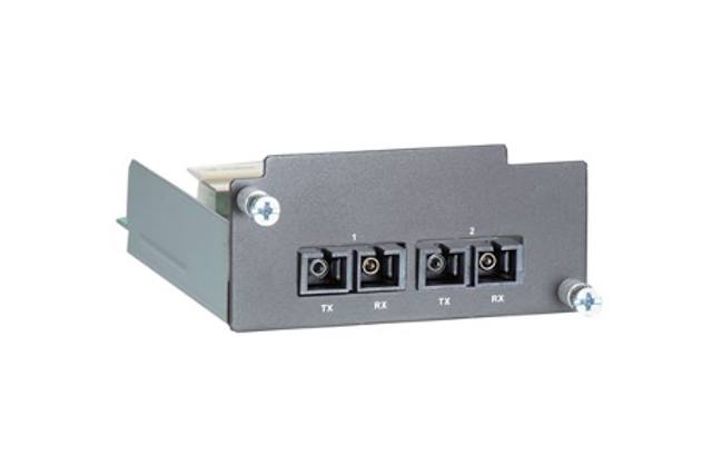 PM-7200-2MSC Moxa PM-7200-2MSC Gigabit and Fast Ethernet modules for PT Series rackmount Ethernet switches