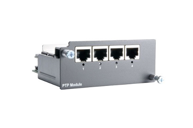 PM-7200-4TX-PTP Moxa PM-7200-4TX-PTP Gigabit and Fast Ethernet modules for PT Series rackmount Ethernet switches