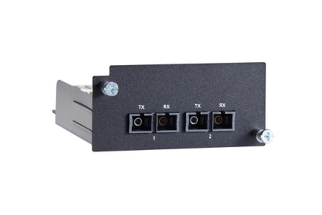 PM-7500-2MSC Moxa PM-7500-2MSC Gigabit and Fast Ethernet modules for the PT-7528-24TX Series rackmount Ethernet switches