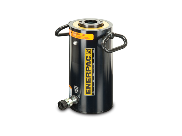 Enerpac RACH-1006 Hollow Plunger Hydraulic Cylinder Single Acting 100 Ton Aluminum Series RACH