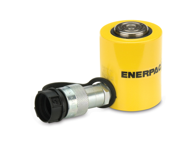 Enerpac RCS-101 Low Height Hydraulic Cylinder Single Acting 10 Ton Steel Series RCS