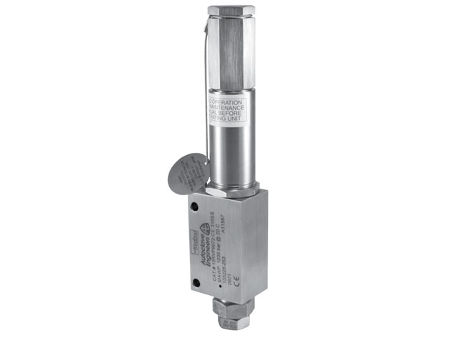 Autoclave Engineers High Pressure Soft Seat Relief Valve - RVS