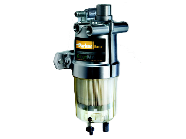 4400R1230 Racor GreenMAX™ Fuel Filter/Water Separator With Hand Primer Pump and 12 VDC in Bowl Heater - 4400R1230