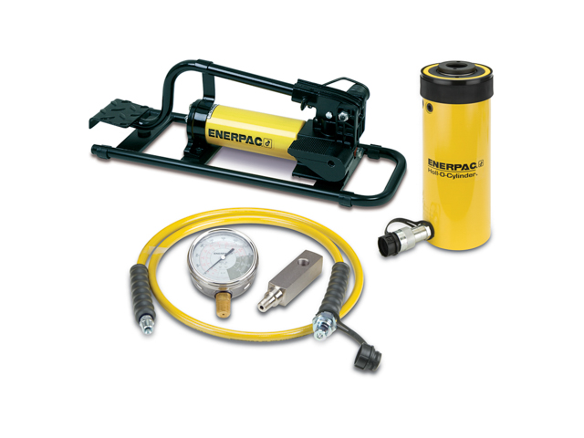 SCH-302FP Enerpac SCH-302FP Cylinder and Foot Pump Set Single Acting 30 Ton Steel Series SC