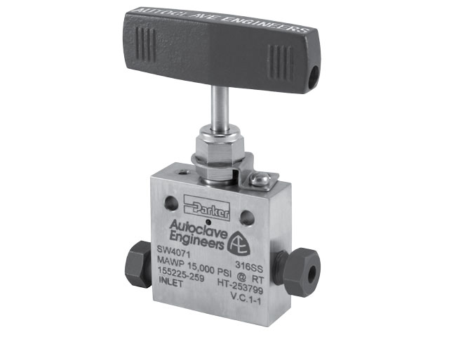 SW4071 Autoclave Engineers Low Pressure Needle Valve - SW