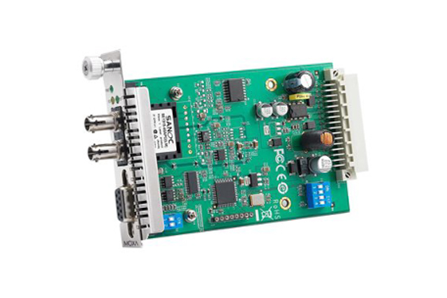 TCF-142-M-ST-RM Moxa TCF-142-M-ST-RM RS-232/422/485 to fiber slide-in modules for the NRack System™