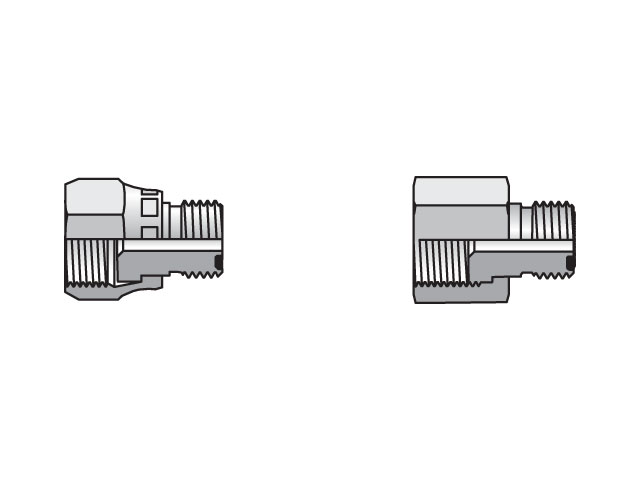 8-4 TRLO-S V0894 Seal-Lok ORFS Straight Swivel TRLON