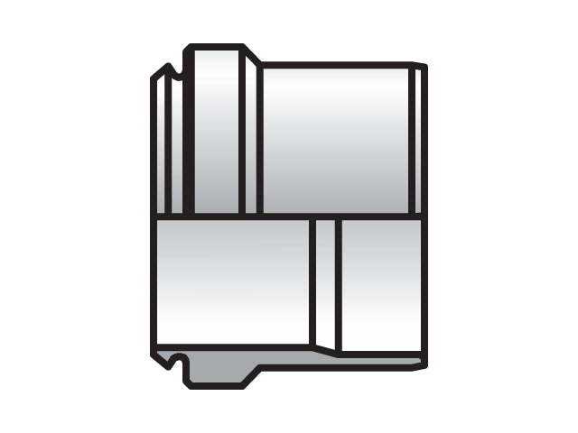 12 TU-SS Ferulok Nut, Ferrule, Locknut TU