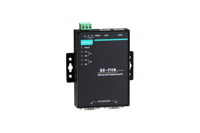 UC-7110-LX Moxa UC-7110-LX Arm-based palm-sized industrial computer with 2 serial ports and 2 LAN ports