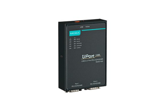 Moxa UPort 1250 1 to 16-port RS-232, RS-422/485, and RS-232/422/485 USB-to-serial converters