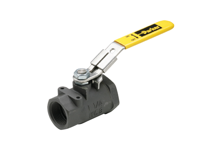 V502CS-32 Carbon Steel Ball Valve - Panel Mount - V502CS