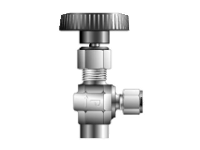 4F-V6AN-B-B Needle Valve - Angle - V6