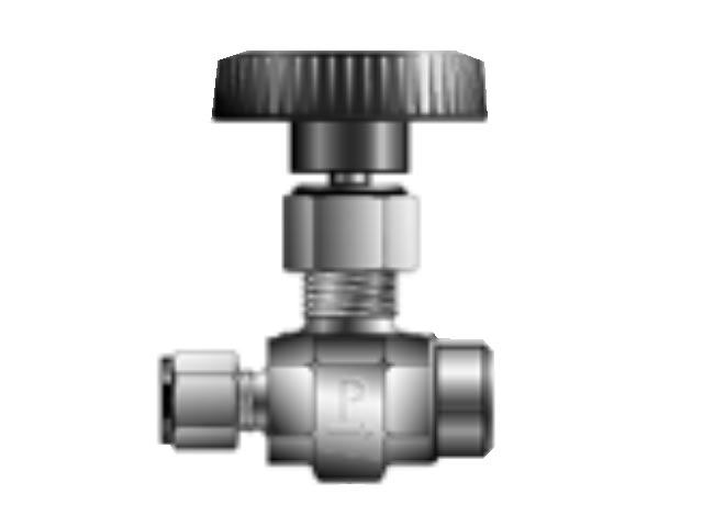 6F-V8LK-SS-R Needle Valve - Inline - V8