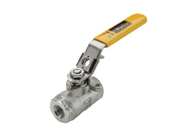 VP502SS-8 Stainless Steel Ball Valve - Locking Handle - VP502SS