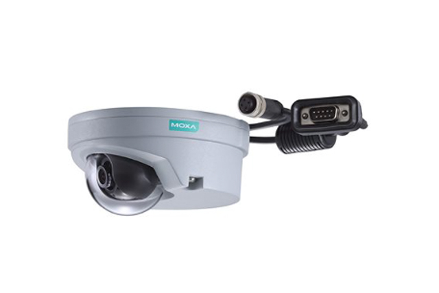 VPort 06-2M36M-CT Moxa VPort 06-2M36M-CT EN 50155, 1080P video image, compact IP cameras