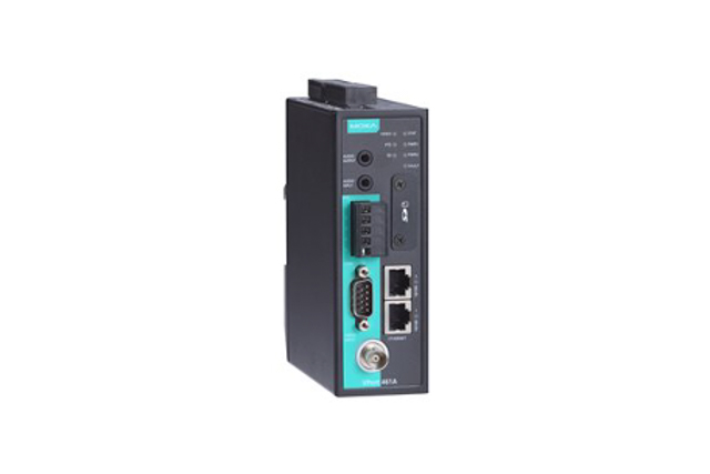 Moxa VPort 461A-T Superior video performance, 1-channel H.264/MJPEG industrial video encoders