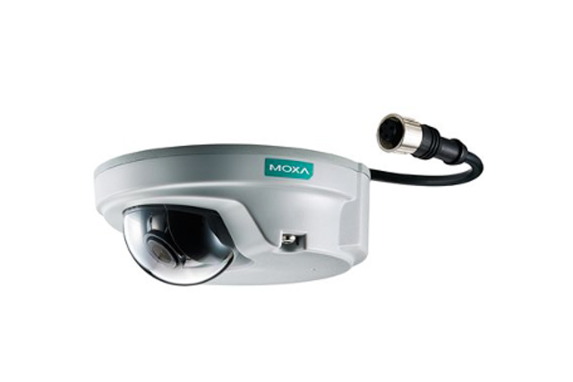 VPort P06-1MP-M12-MIC-CAM36-CT-T Moxa VPort P06-1MP-M12-MIC-CAM36-CT-T EN 50155, HD video image, compact IP cameras