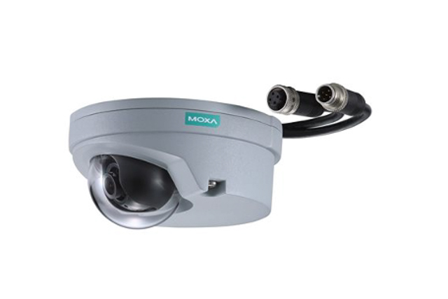 VPort P06-2M25M-CT-T Moxa VPort P06-2M25M-CT-T EN 50155, 1080P video image, compact IP cameras