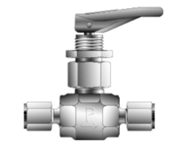 4F-V6LQ-SSP-ALH Toggle Valve - Manual - Inline - VQ6