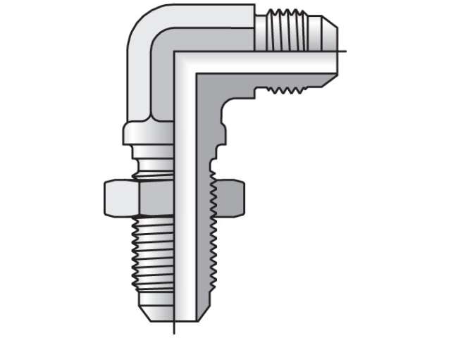 6 WETX-WLN-SS Triple-Lok 37° 90° Elbow WETX