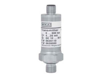 Wika 12361837 Mobile Hydraulic Pressure Transmitter Model MH-1 4-20MA, 2-wire G1/4A X DIN Stainless Steel