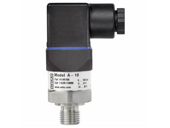 Wika 12725057 General Purpose Pressure Transmitter Model A-10 0-10 V, 3-wire G1/4A X DIN Stainless Steel