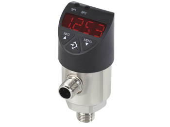 13381335 Wika 13381335 Electronic Pressure Switch With Display Model PSD-30 Two Switching Outputs, (PNP) G1/2B X Circular Connector M12X1 4-pin Stainless Steel