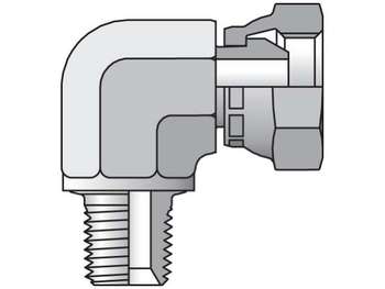 2107-12-6 Pipe Swivel 90° Elbow 2107