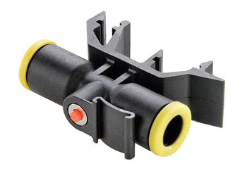 Parker Union Connector for 2 Tubes - Metric Push-to-Connect Fitting Prestolok Composite 32PLPRC