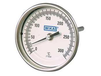 Wika 33025D006G4 Bimetal Industrial Grade Thermometer