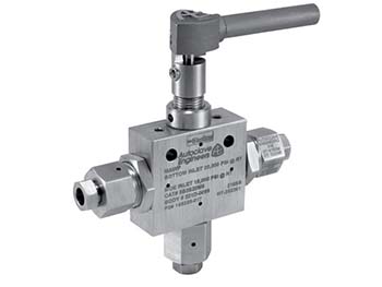 3BD3S20M6 Autoclave Engineers 3-Way Diverter Ball Valve - 3BD3