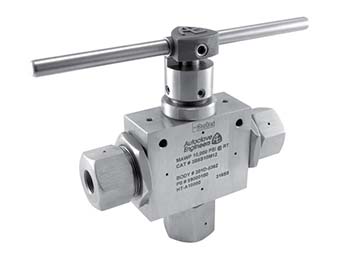 3B8S10M12 Autoclave Engineers 3-Way Ball Valve - 3B8